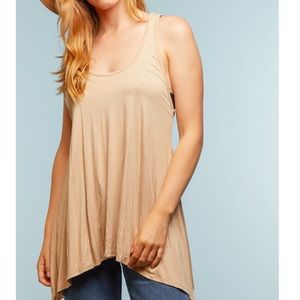 Reborn J Brand Boutique Brand Cream Tank Top Size Small NWOT